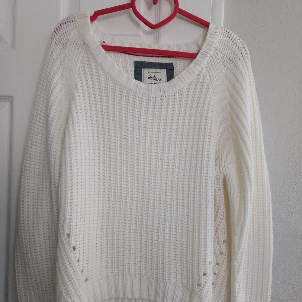 Cotton on knit wear sweater